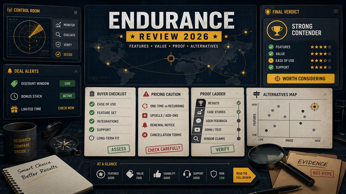 Endurance Review 2026: Is Keith Adam's Reselling Group Worth It visual